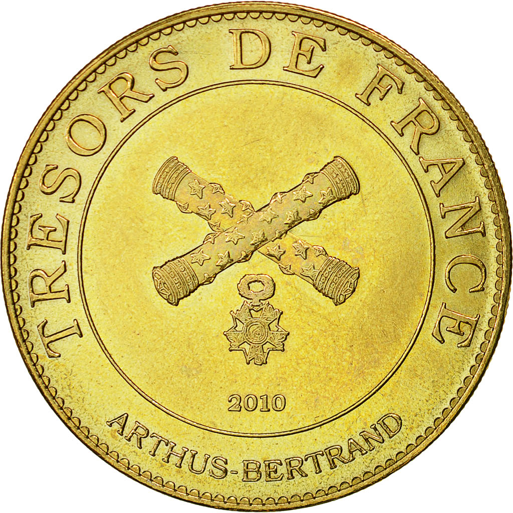 France, Token, Touristic token, Nesles - l'ile des Lémuriens, 2010, Arthus