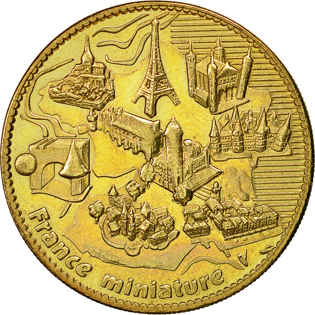 France, Jeton, Jeton Touristique, Elancourt - France Miniature, 2010, Arthus