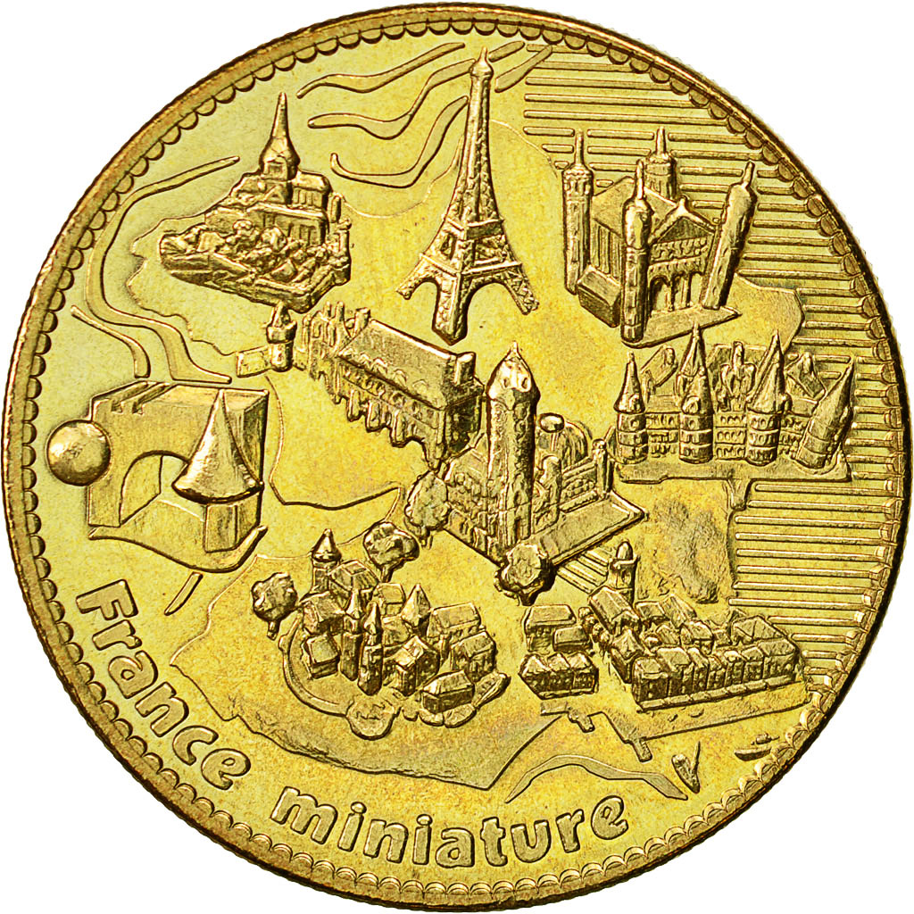 France, Jeton, Jeton Touristique, Elancourt - France Miniature, 2009, Arthus
