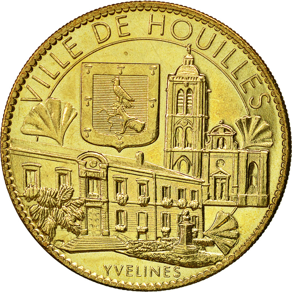 France, Token, Touristic token, Houilles - Ville, 2010, Arthus Bertrand