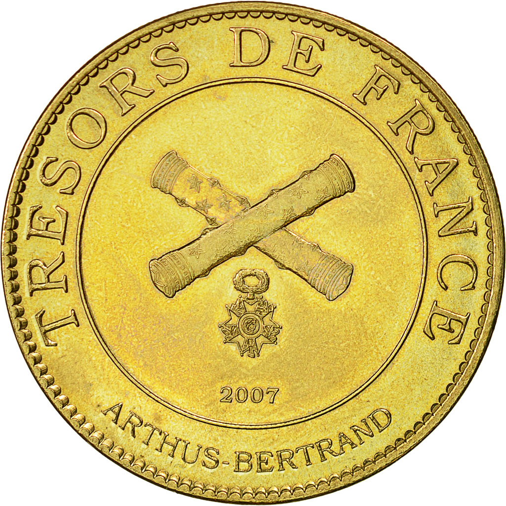France, Token, Touristic token, Peronne - Historial - Le chien, 2007, Arthus