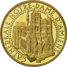 France, Token, Touristic token, Amiens -  Cathédrale, 2010, Arthus Bertrand