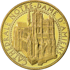 France, Token, Touristic token, Amiens -  Cathédrale, 2011, Arthus Bertrand