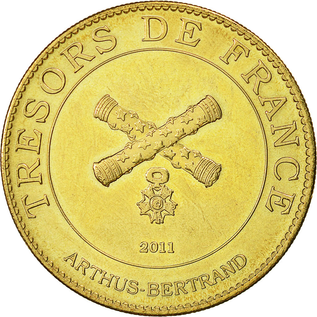 Francia, Token, Touristic token, Moissac - Abbatiale, 2011, Arthus Bertrand, BB