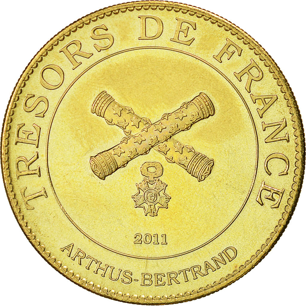 France, Token, Touristic token, Saint-Tropez - Ville, 2011, Arthus Bertrand