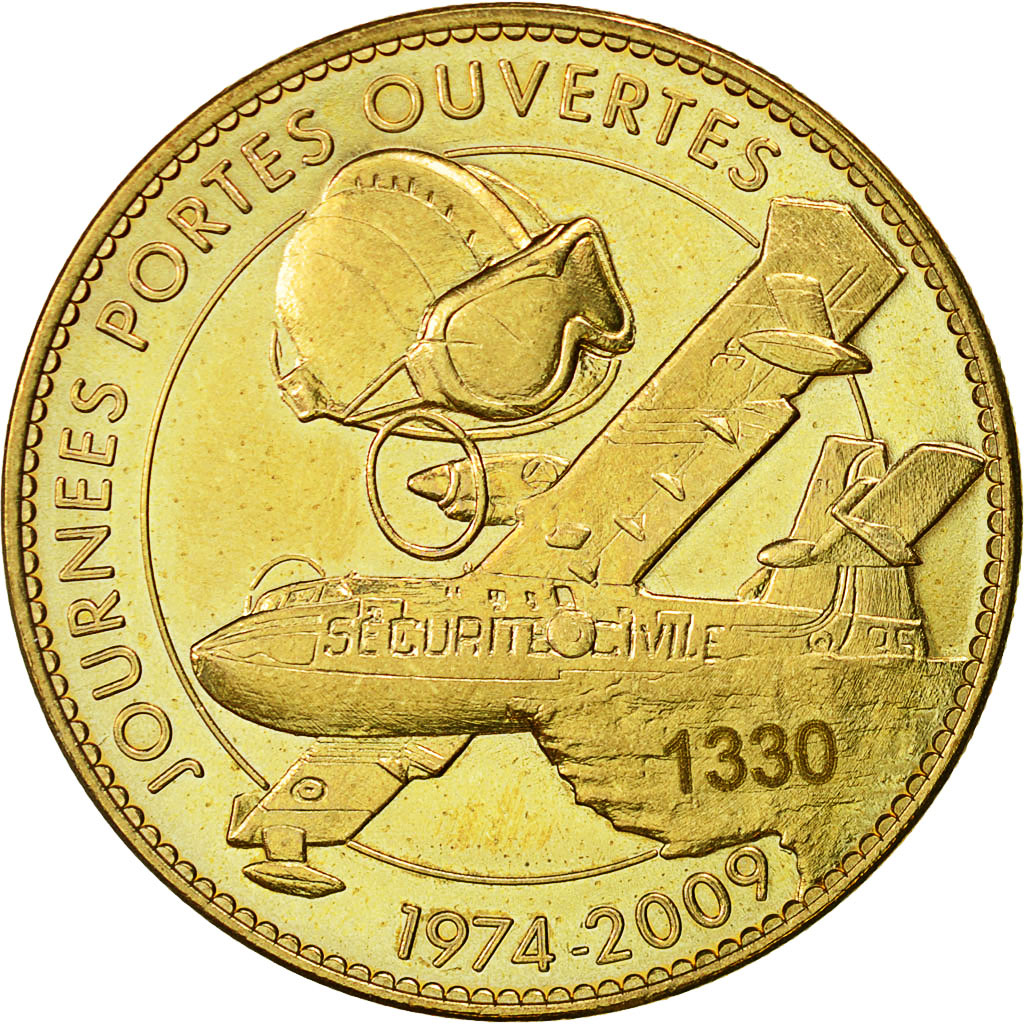 France, Token, Touristic token, Brignoles - Sécurité Civile - numéroté