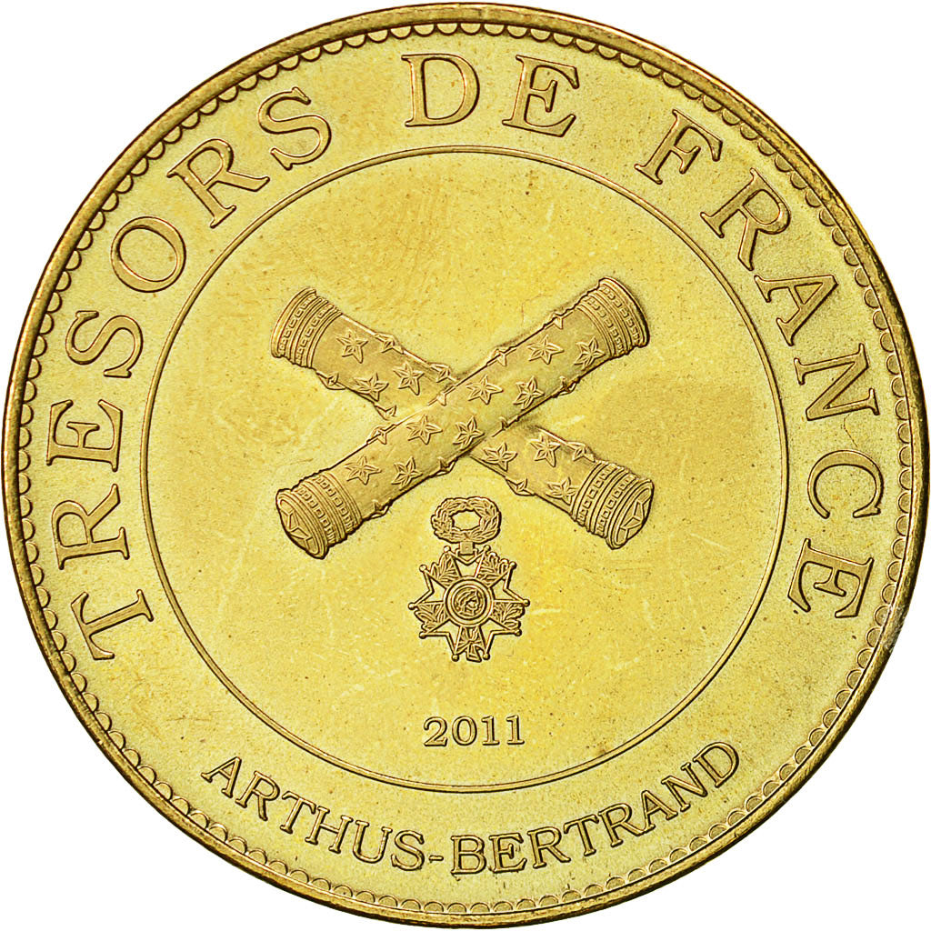 France, Token, Touristic token, Sables d'Olonne - Eco zoo, 2011, Arthus
