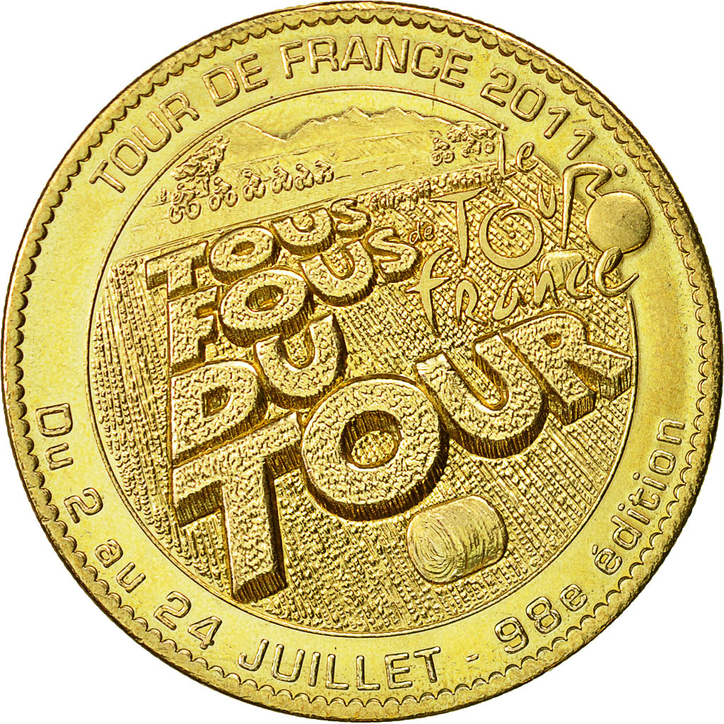 Frankrijk, Token, Toeristisch fiche, Issy-les-Moulineaux - Tour de France, 2011