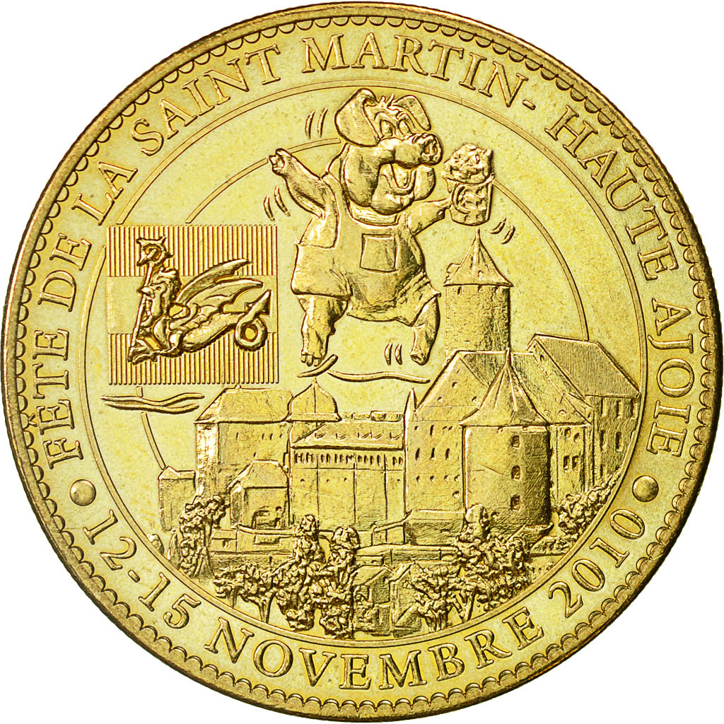 France, Token, Touristic token, Suisse - Saint Martin, 2010, Arthus Bertrand
