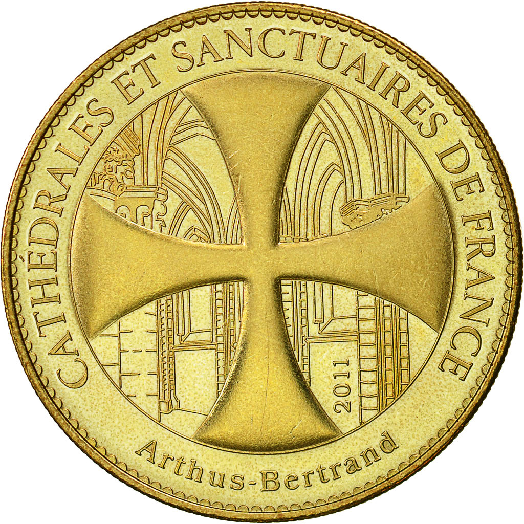 Francia, Token, Touristic token, Ukraine - Anne de Kiev - Reine de France, 2011
