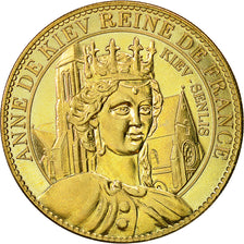 Frankrijk, Token, Toeristisch fiche, Ukraine - Anne de Kiev - Reine de France