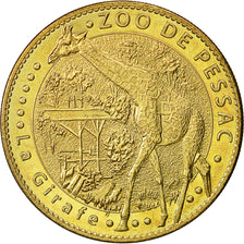 France, Token, Touristic token, Pessac -Zoo- la girafe, 2011, Arthus Bertrand