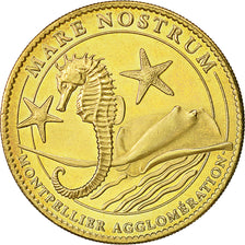 France, Token, Touristic token, Montpellier -  Aquarium Mare Nostrum, 2011
