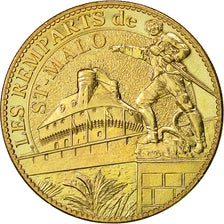France, Token, Touristic token, Saint-Malo - les remparts, 2011, Arthus