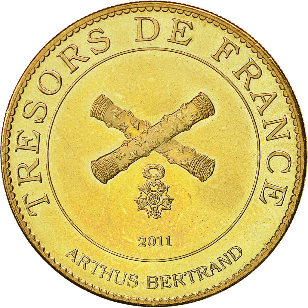 France, Token, Touristic token, Saint-Malo - les remparts, 2011, Arthus
