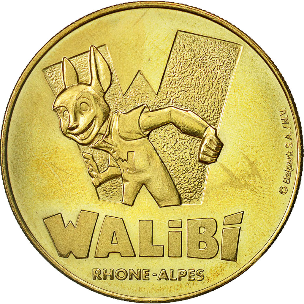 France, Token, Touristic token, Walibi - Rhône-Alpes, 2011, Arthus Bertrand