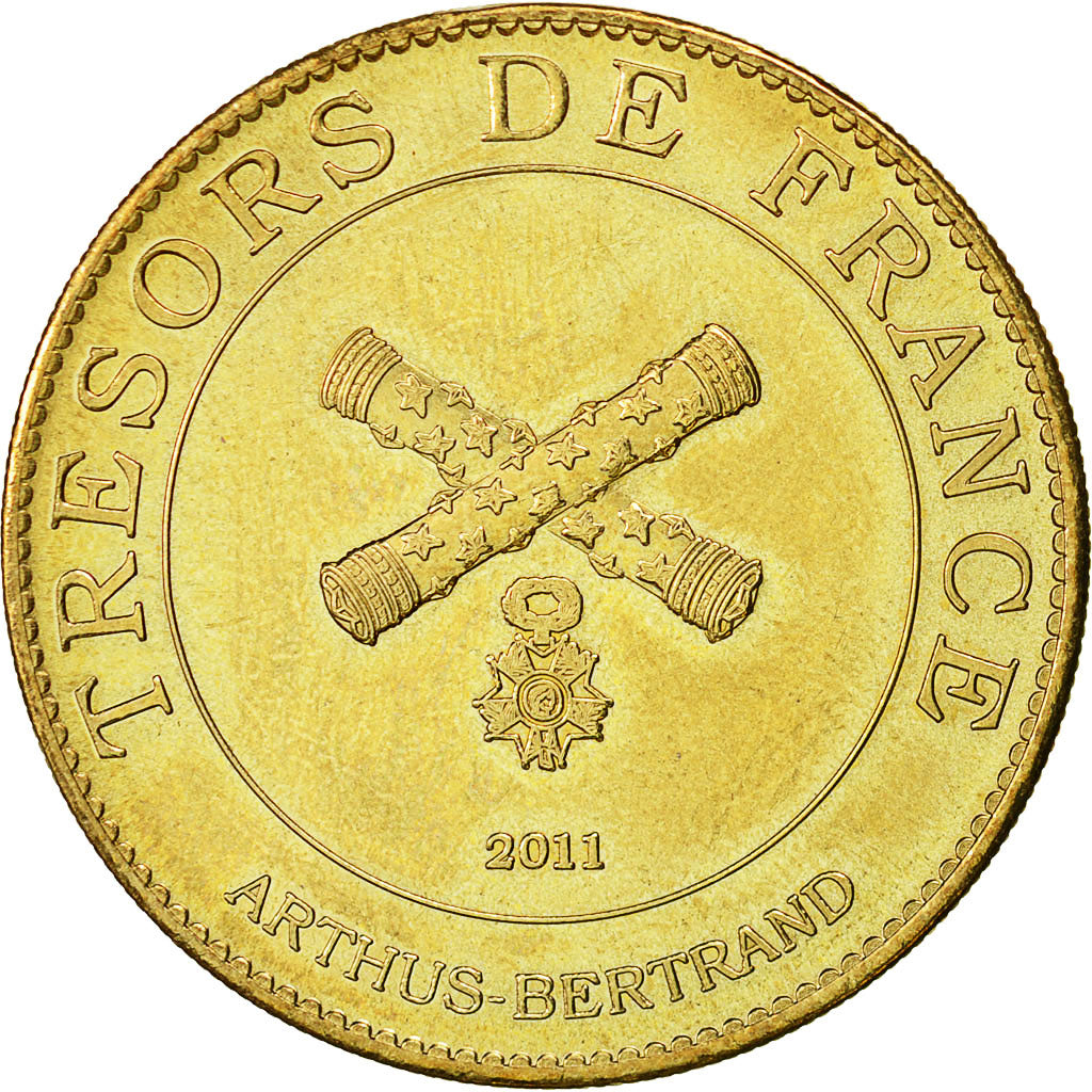France, Token, Touristic token, Rocamadour -  La forêt des singes, 2011, Arthus