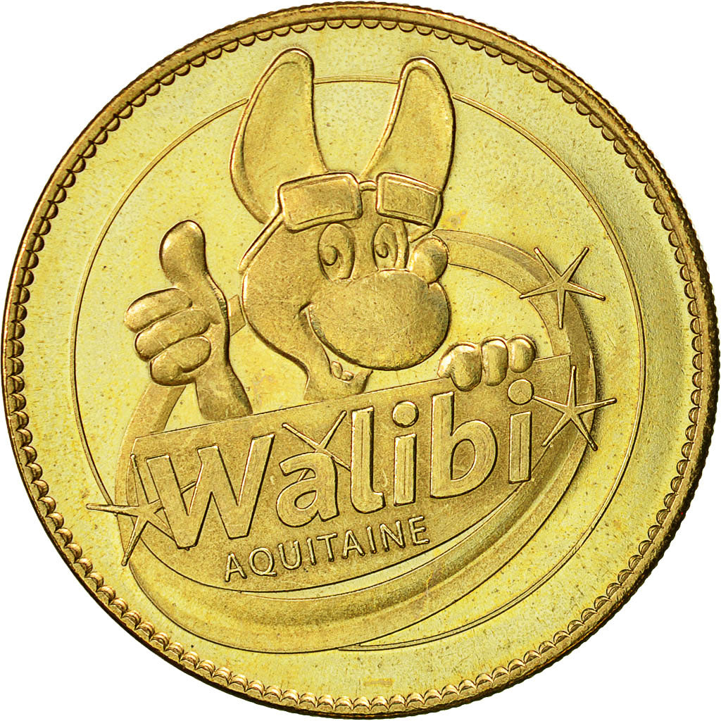 France, Jeton, Jeton Touristique, Walibi - Aquitaine, 2009, Arthus Bertrand