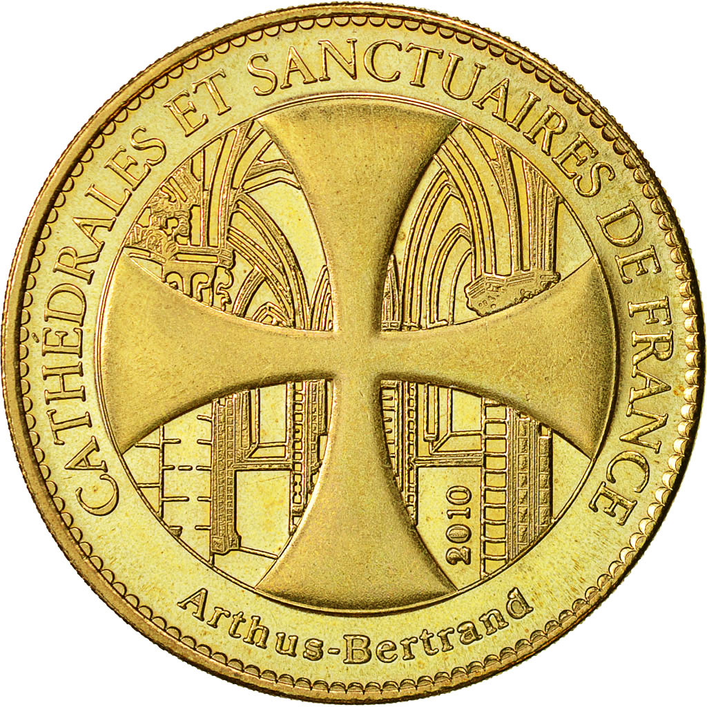 France, Jeton, Jeton Touristique, Tréguier - Sanctuaire Saint Erwan, 2010