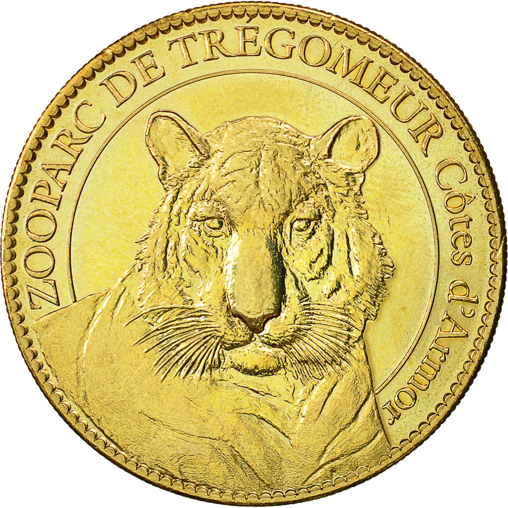 France, Token, Touristic token, Trégomeur - Zoo parc, 2010, Arthus Bertrand