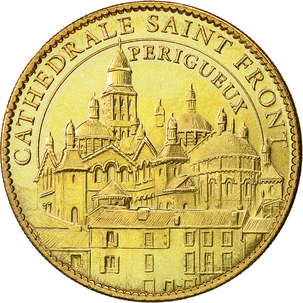 France, Token, Touristic token, Périgueux - Cathédrale Saint Front, 2010