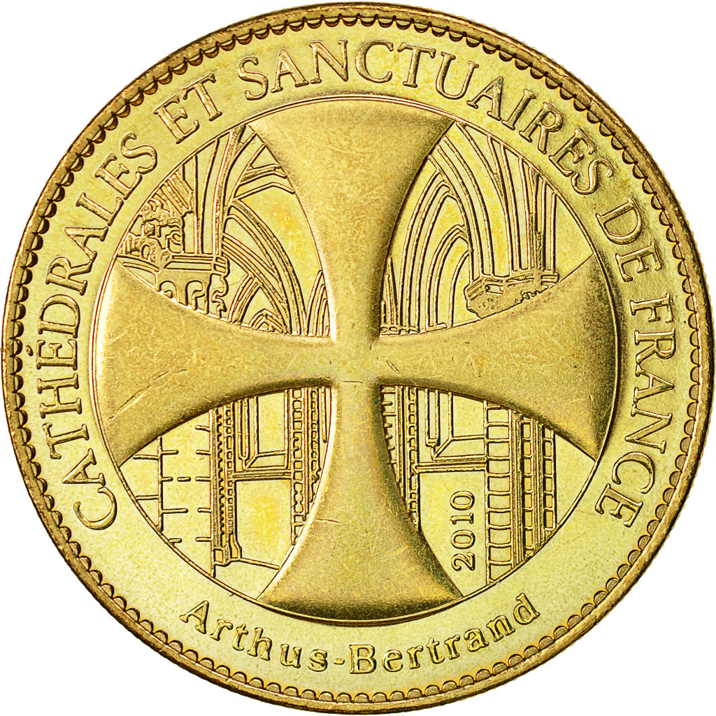 France, Token, Touristic token, Périgueux - Cathédrale Saint Front, 2010