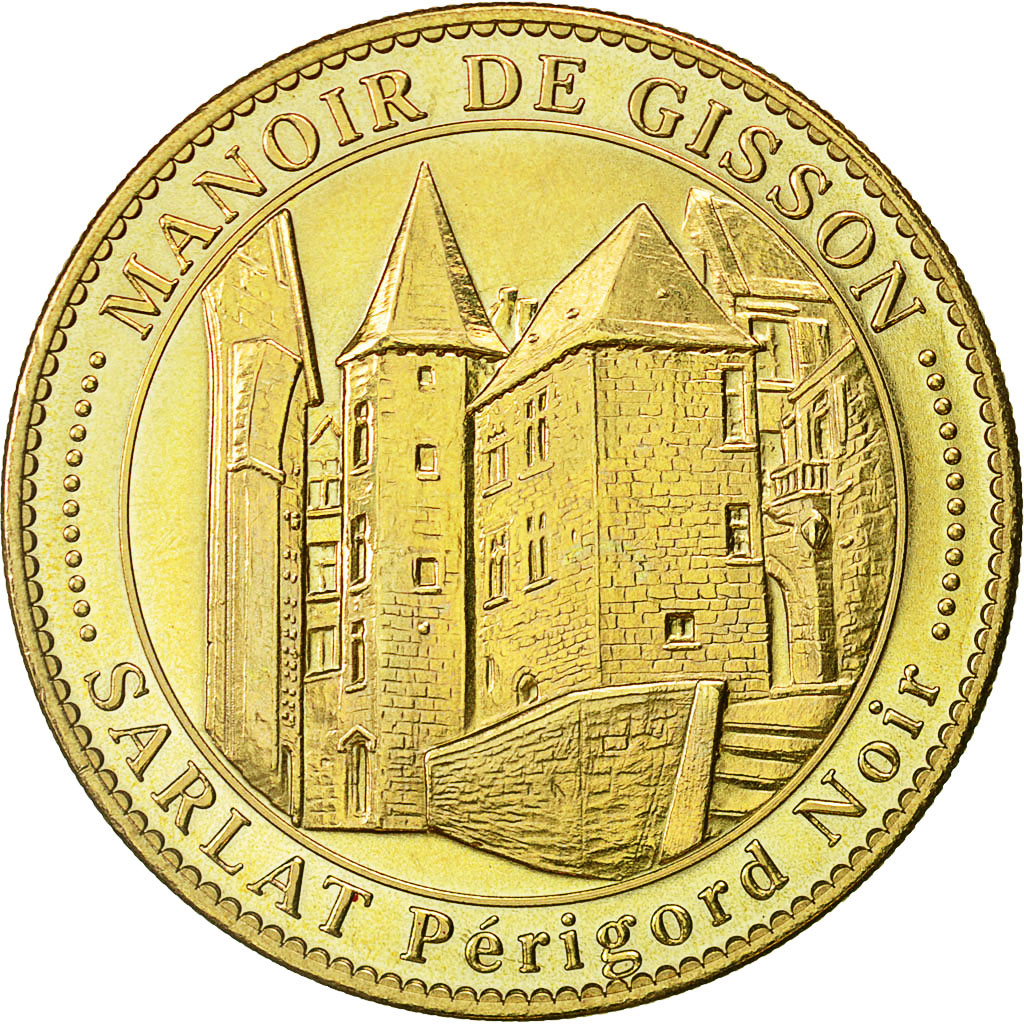 France, Token, Touristic token, Sarlat-La-Caneda - Manoir de Gisson, 2011