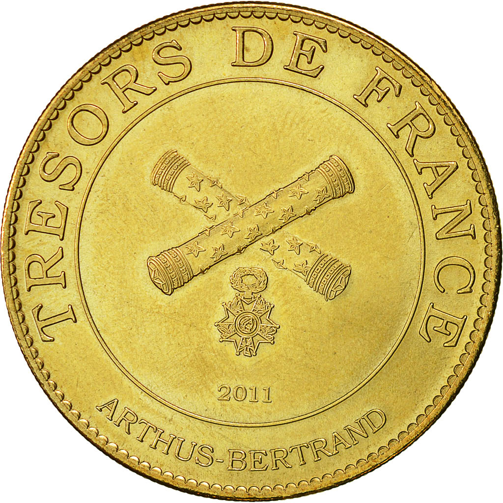 France, Token, Touristic token, Chateaudun - Les grottes du Foulon, 2011, Arthus