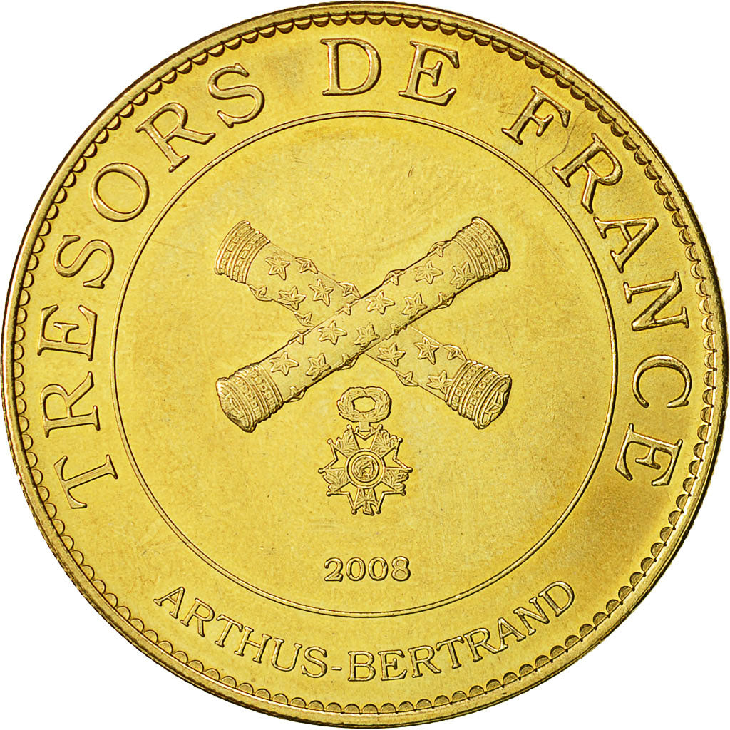 France, Token, Touristic token, Toulouse -  Cité de l'Espace, 2008, Arthus