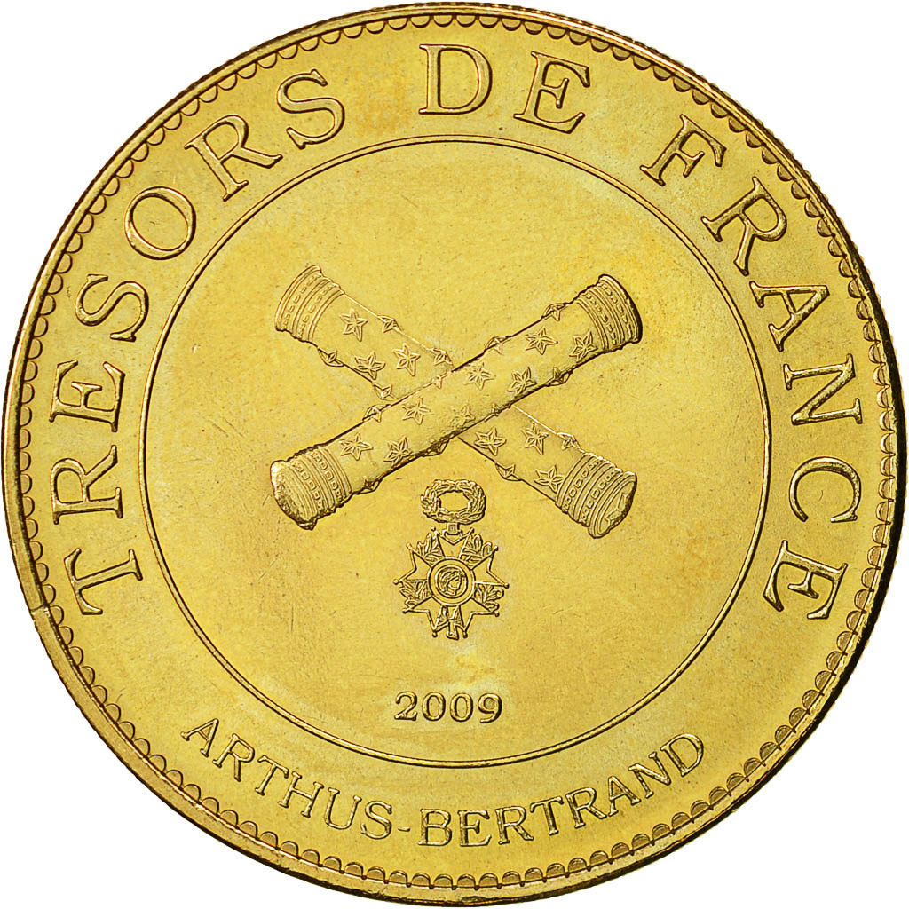 France, Token, Touristic token, Toulouse -  Cité de l'Espace, 2009, Arthus
