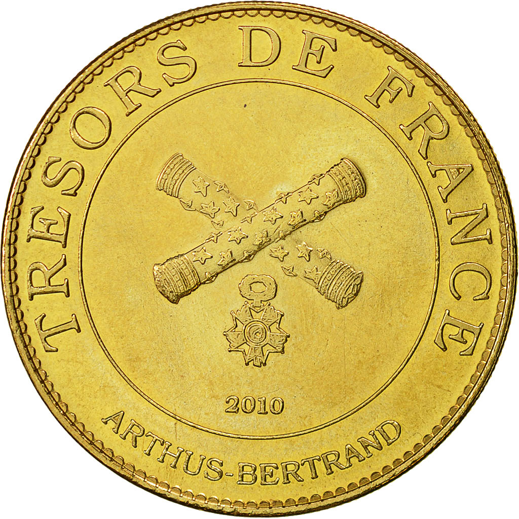 France, Token, Touristic token, Toulouse -  Cité de l'Espace, 2010, Arthus