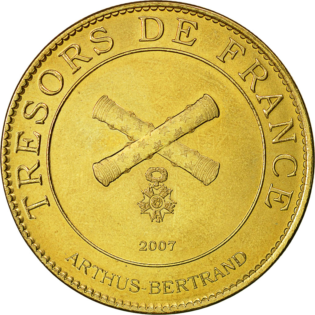 France, Token, Touristic token, Toulouse -  Cité de l'Espace, 2007, Arthus