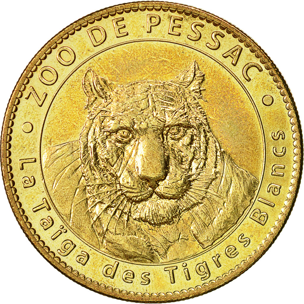 Frankrijk, Token, Toeristisch fiche, Pessac -Zoo- la Taiga des tigres blancs