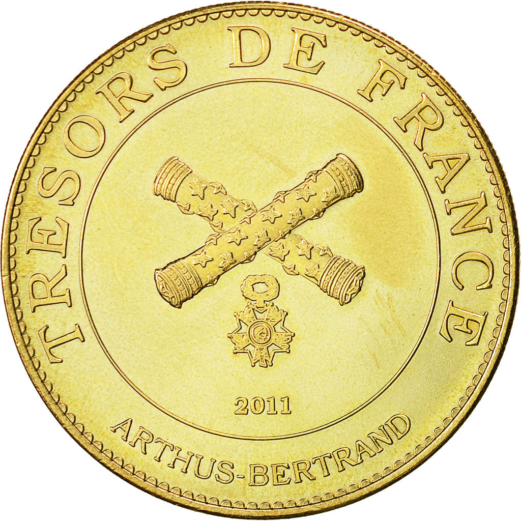 France, Jeton, Jeton Touristique, Pérouges - Cité médiévale, 2011, Arthus