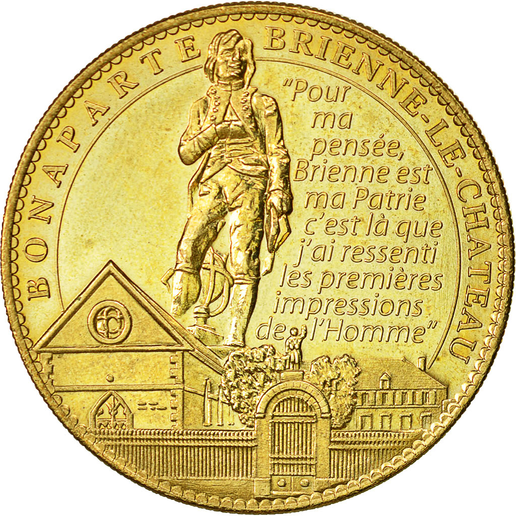 Francia, Token, Touristic token, Brienne-le-Chateau - Bonaparte, 2008, Arthus