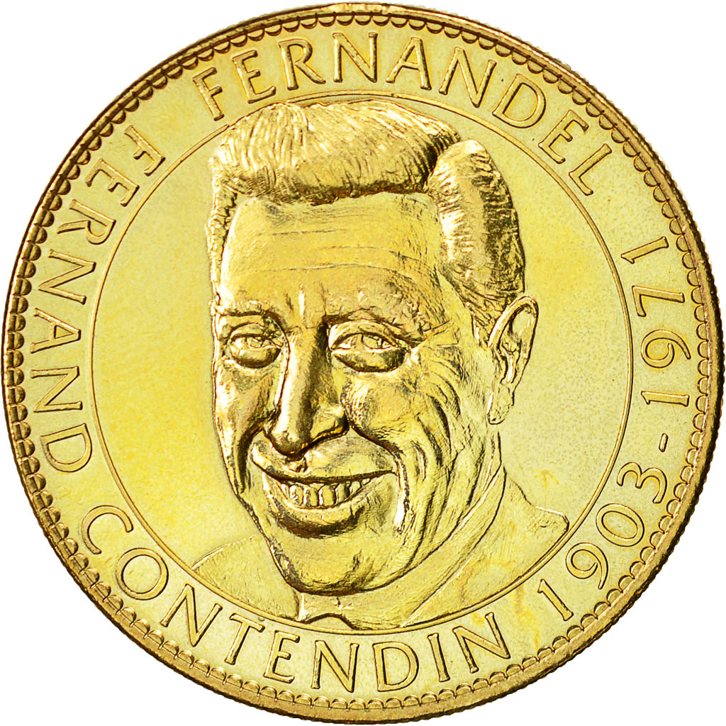France, Token, Touristic token, Marseille - Fernandel, 2009, Arthus Bertrand
