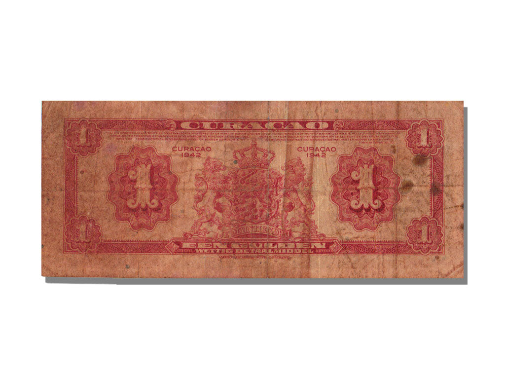 Curacao, 1 Gulden, 1942, EF(40-45)