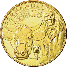 France, Jeton, Jeton Touristique, Marseille - Fernandel - La Vache, 2010, Arthus