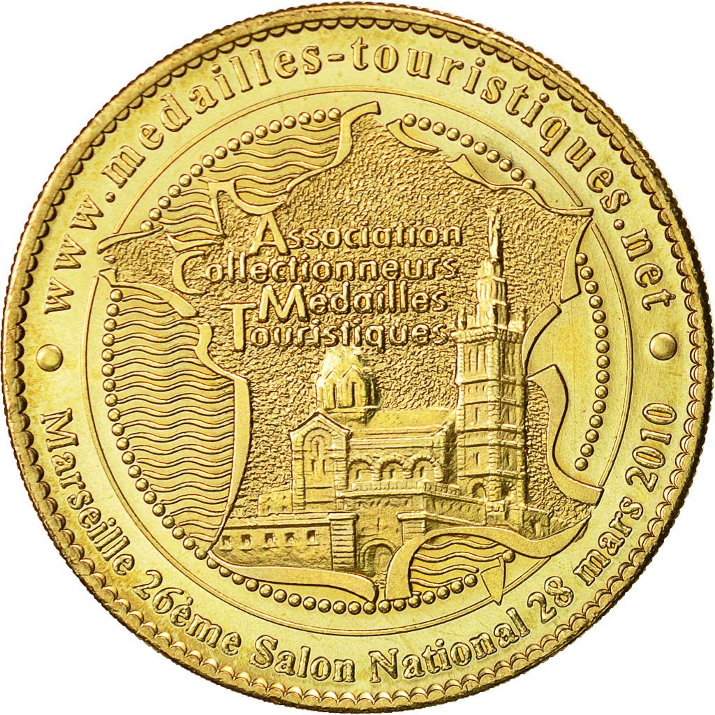 France, Token, Touristic token, Marseille - 20ème salon médailles