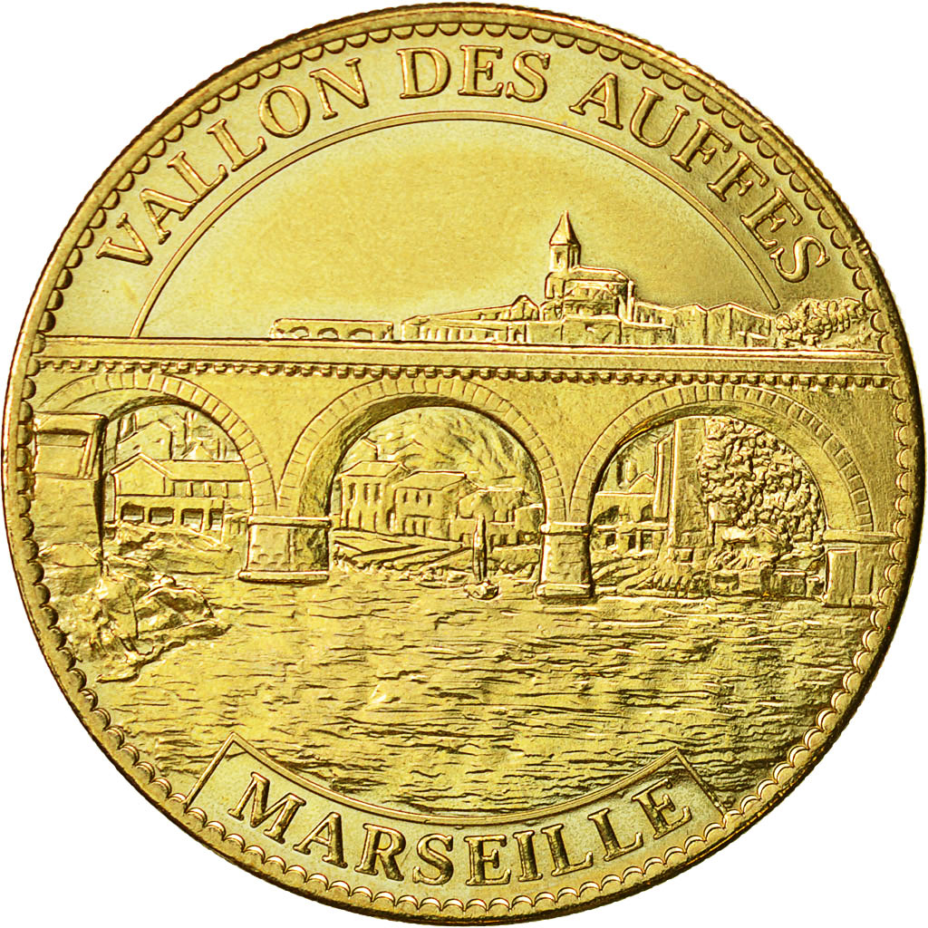 France, Token, Touristic token, Marseille - Vallon des Auffes, 2011, Arthus