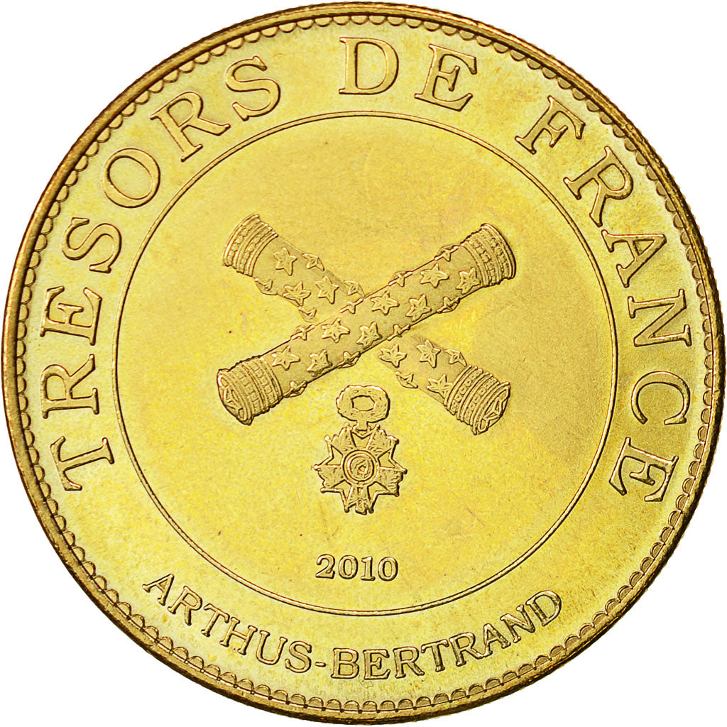 France, Token, Touristic token, Marseille - ville, 2010, Arthus Bertrand