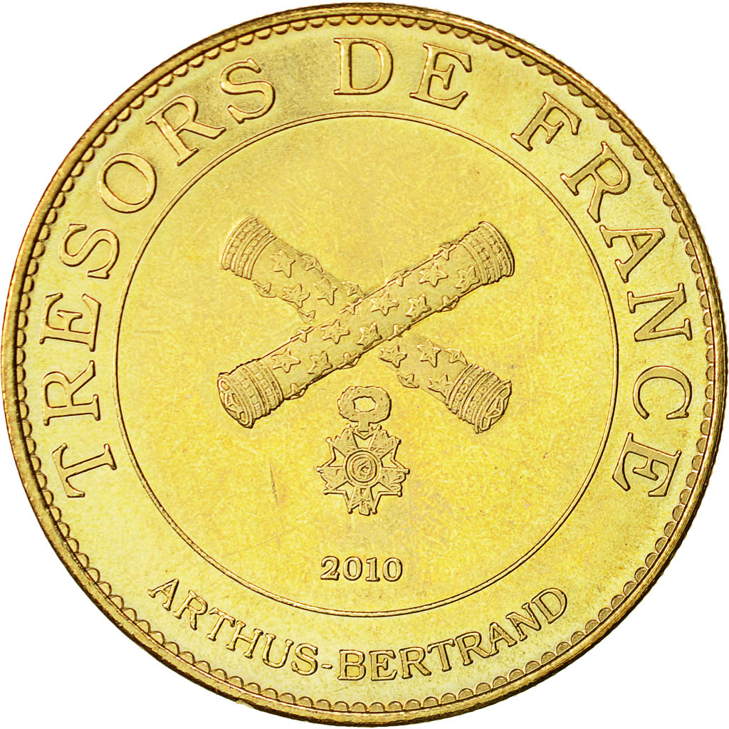 France, Token, Touristic token, Marseille - ville, 2010, Arthus Bertrand