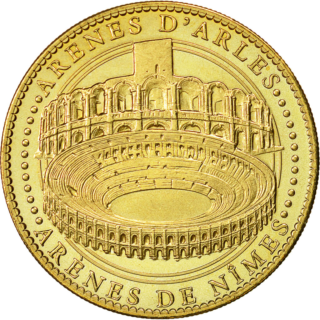 Francia, Token, Touristic token, Arènes d'Arles et Arènes de Nimes, 2010
