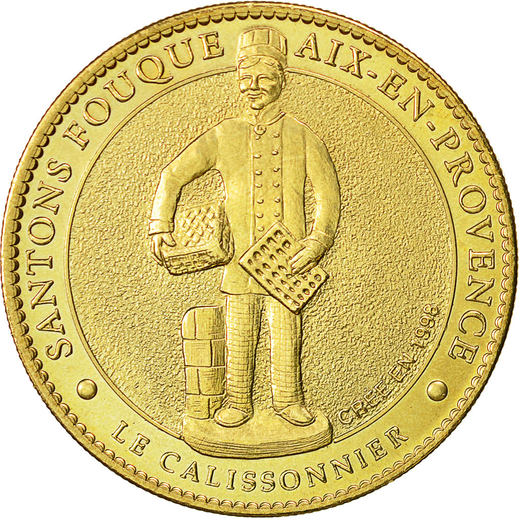 France, Token, Touristic token, Aix-en-Provence - Santons Fouque, 2010, Arthus