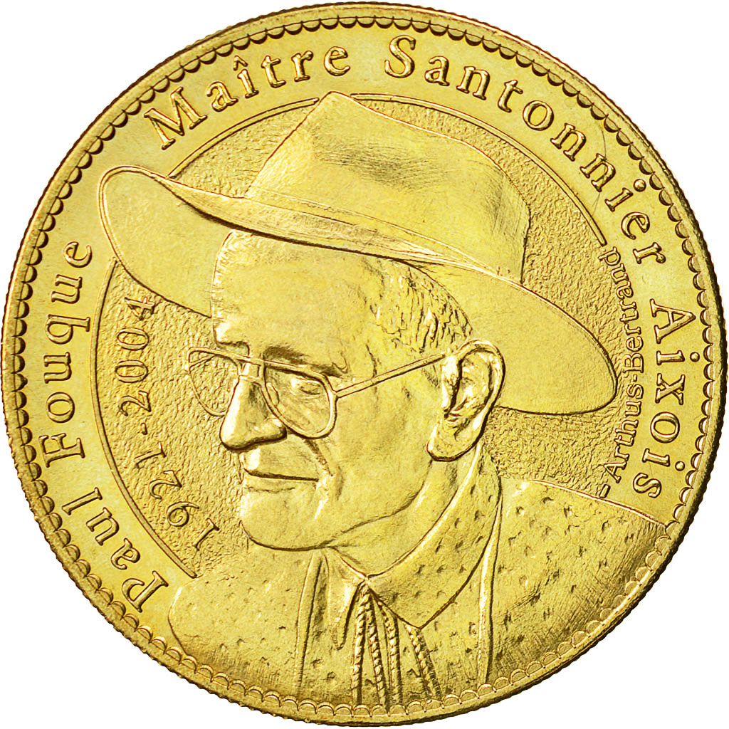 France, Token, Touristic token, Aix-en-Provence - Paul Fouque, 2010, Arthus