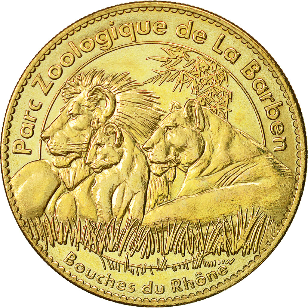 Francia, Token, Touristic token, La Barben - Parc zoologique, 2011, Arthus