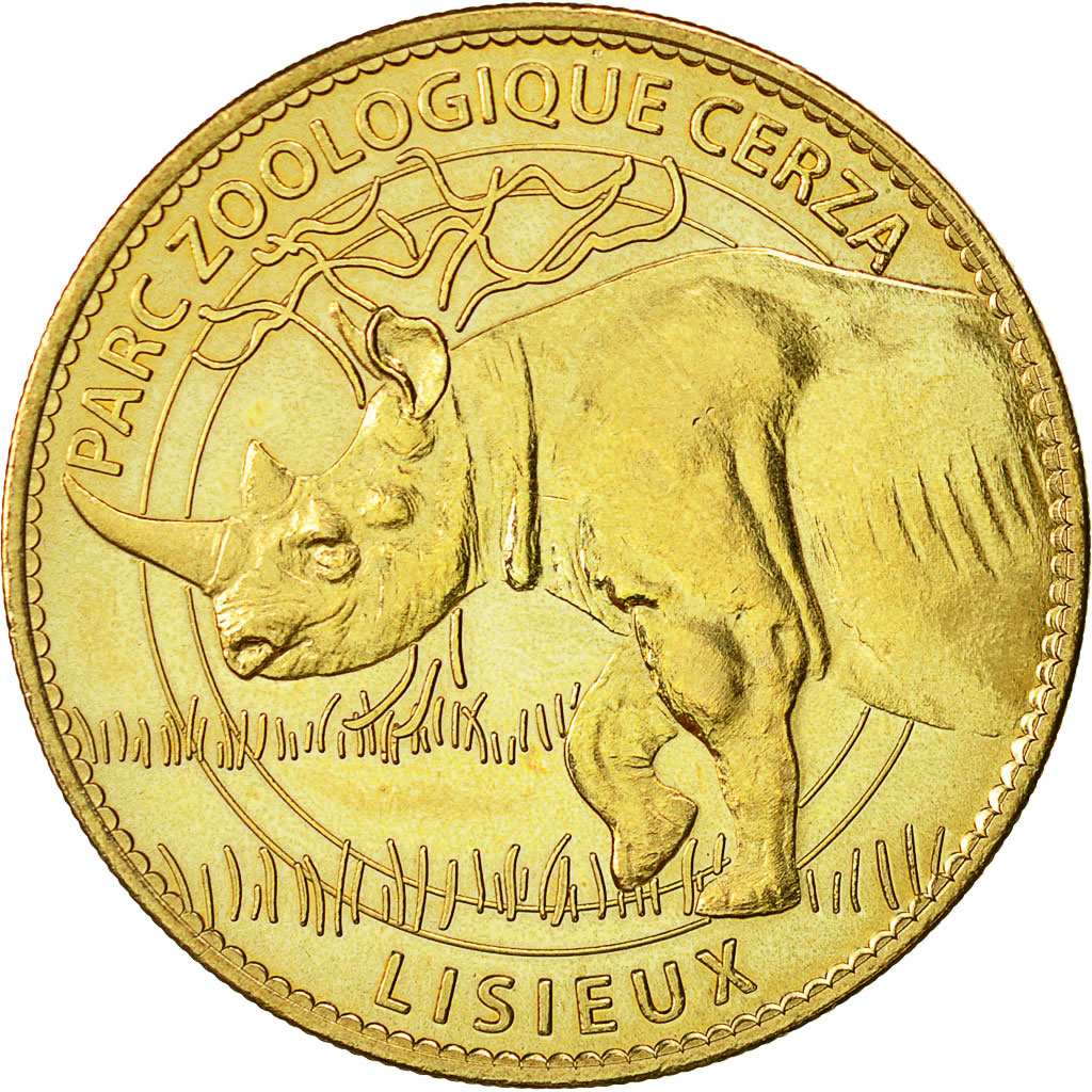 Francia, Token, Touristic token, Lisieux - Zoo de Cerza  n°1, 2007, Arthus