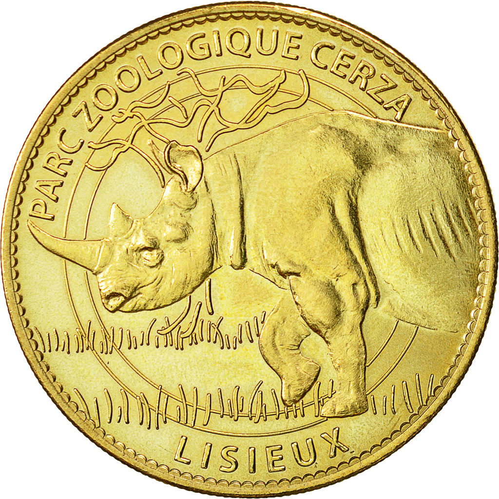 France, Token, Touristic token, Lisieux - Zoo de Cerza  n°1, 2008, Arthus