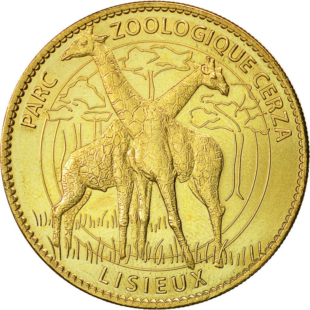 France, Token, Touristic token, Lisieux - Zoo de Cerza  n°2, 2008, Arthus
