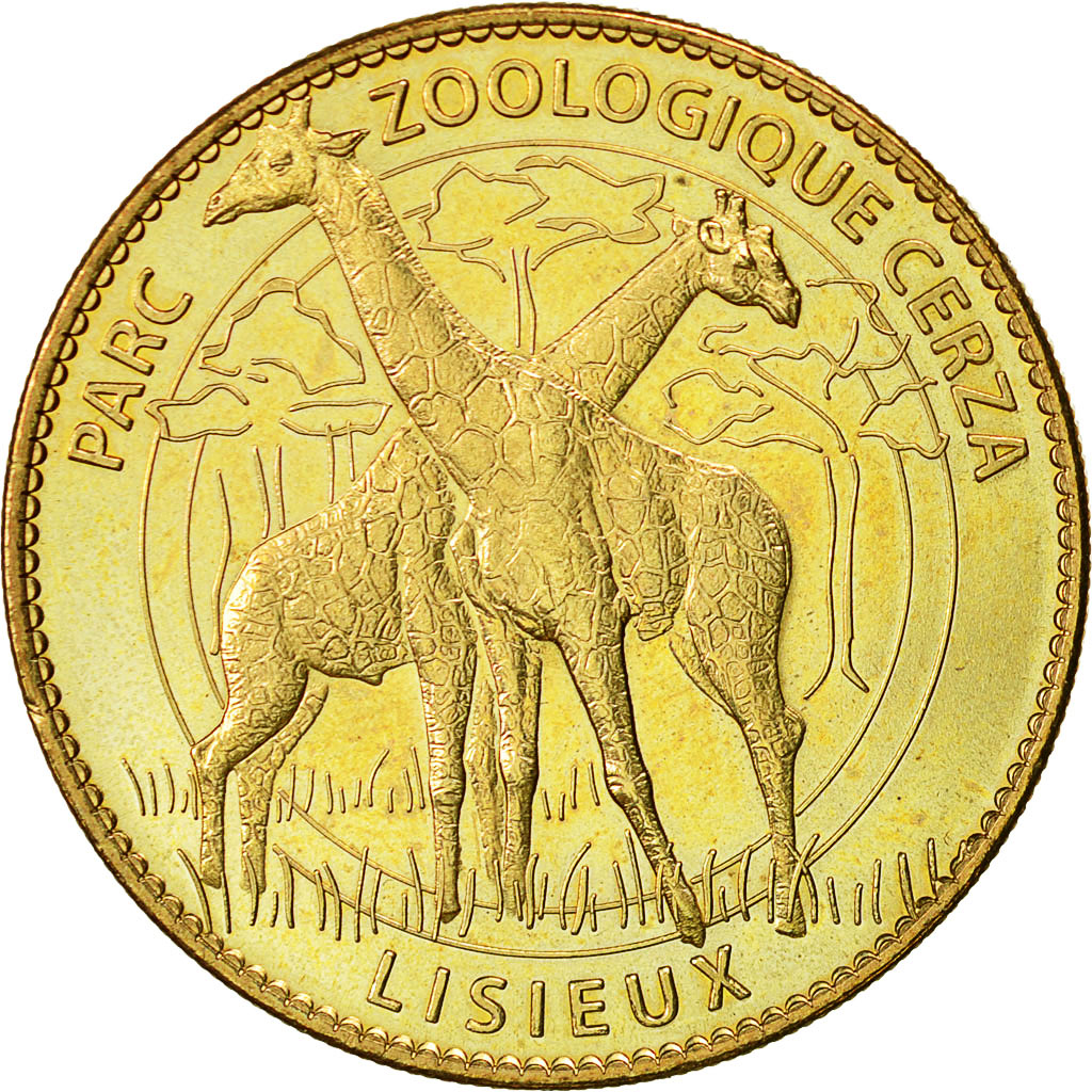 France, Jeton, Jeton Touristique, Lisieux - Zoo de Cerza  n°2, 2009, Arthus